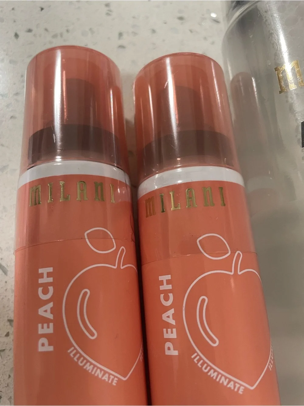 Milani Make It Last Setting Sprays - Peach & Clear Mist Duo